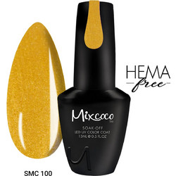 Mixcoco SMC 100 Glitter Ημιμόνιμο Βερνίκι Νυχιών 15ml