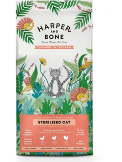 Harper & Bone Cat Adult Sterilised Flavours of Farm 2kg