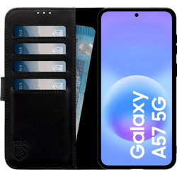 Rosso Deluxe Θήκη Πορτοφόλι Black (Samsung Galaxy A57)