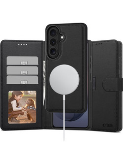Tech-Protect Wallet Θήκη Πορτοφόλι Black (Samsung Galaxy S26)