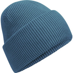 Classic Engineered Deep Cuffed Beanie Beechfield B385R Airforce Blue