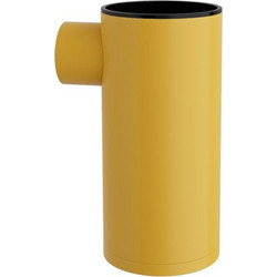 Επιτοίχια Ποτηροθήκη - Matt Yellow, Pam & Co, O6 x H12 (cm) 86-603
