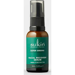 Sukin Super Green Facial Recovery Serum Προσώπου για Ανάπλαση & Σύσφιξη 30ml
