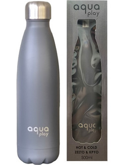 Μπουκάλι Θερμός 500 ml AquaPlay Ανθρακί