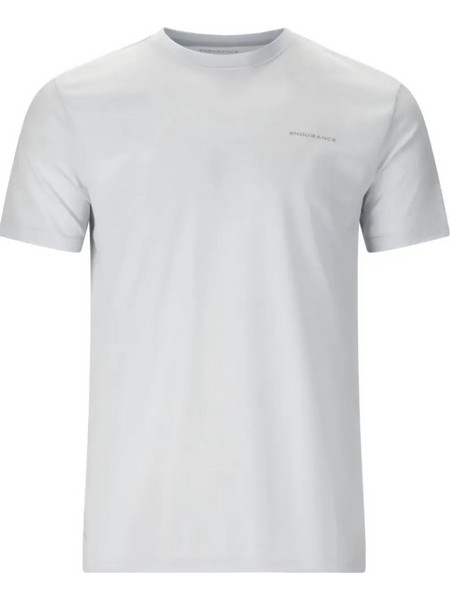 Endurance VERNON V2 M PERFOMANCE S/S TEE αντρικό T-shirt E241508-1174 γκρι ΓΚΡΙ