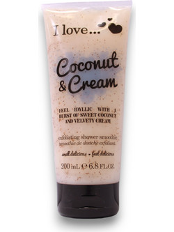 I Love Smoothie Exfoliante Coconut & Cream Scrub Σώματος & Χεριών 200ml