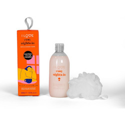 I Love Cosy Nights in Bath & Shower Treats Shower Gel 500ml + Sponge 1τμχ