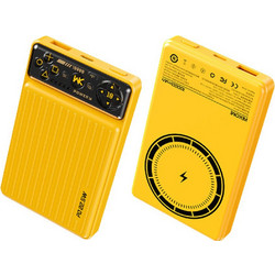 Wekome WP-29 Wireless Magsafe Power Bank 10000mAh 15W με Θύρα USB-A & Θύρα USB-C Yellow
