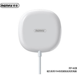 Remax Ασύρματος Φορτιστής Qi Pad 15W White RP-W28