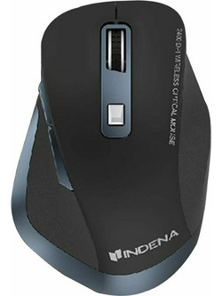 Indena G-526-C Ασύρματο Ποντίκι Black