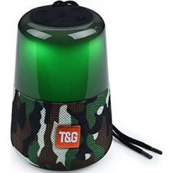 T&G TG-168 Ηχείο Bluetooth 5W με Ραδιόφωνο Πράσινο