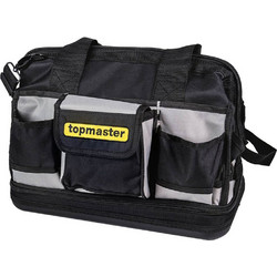TOP MASTER Τσάντα Εργαλείων Ώμου Μαύρη Μ40xΠ23xΥ31εκ. 499949