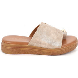 Γυναικείο Mule B-Soft Χρώματος Χρυσό 703-54
