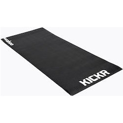 WahooFitness WFKICKRMAT antistatic floor mat Black Rubber