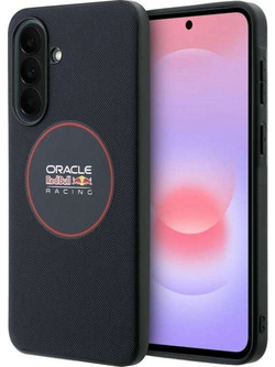 Red Bull - Θήκη για Samsung Galaxy A37 (Meshed PU Red Ring & Metal Buttons) σε Μπλε Χρώμα
