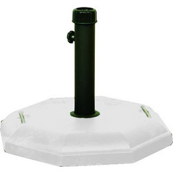 Λευκή Τσιμεντένια Βάση Ομπρέλας 27Kgr , 50cm Lianos TH27W