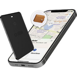 SBS Track My Card Ultra-Thin Universal iOS Android Locator - Black
