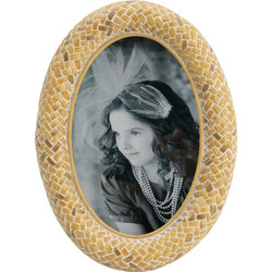 Artekko Golden Μπεζ Κορνίζα Ρητίνης για Φωτογραφία 4x6" (14x2x19)cm