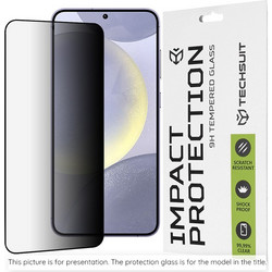 Techsuit(R) Privacy Tempered Glass για Honor X8b- Black