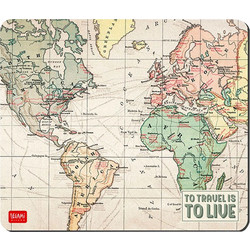Mousepad Χάρτης TO TRAVEL IS TO LIVE LEGAMI MOU0010