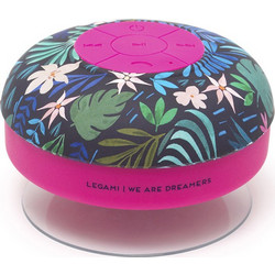 Legami Singing In The Shower Flora Αδιάβροχο Ηχείο Bluetooth 3W με Ραδιόφωνο Πολύχρωμο