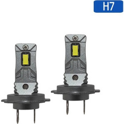 Λάμπες Αυτοκινήτου Canbus LED Headlight H7 6000K Ψυχρό Λευκό 16W 2τμχ RCHANG X18 W18524-H7
