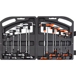 Σετ Κλειδιά Ταφ 16τμχ SDY-94148 με Hex 2-10mm & Torx T10-T50