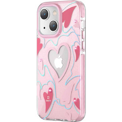 Kingxbar Heart Star Back Cover Pink (iPhone 14 Plus)