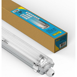 Φωτιστικό φθορίου LED 123 led 120 cm συμπεριλαμβανομένου λαμπτήρα φθορισμού 4000K (840) 2220 lumen Υψηλής απόδοσης IP65 12W (36W)