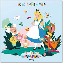 Ημερολόγιο Τοίχου 2026 Alice in Wonderland