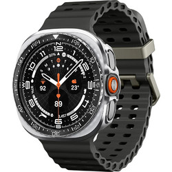 Spigen Bezel Tune Pro Pilot (ACS11618) Θήκη για Samsung Galaxy Watch Ultra 2, Ανοξείδωτο Ατσάλι, Ασημί