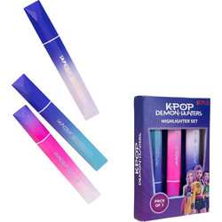 K-Pop Demon Hunters set of 3 highlighters