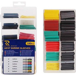 Θερμοσυστελλόμενα μανίκια καλωδίων - 180pcs - 672922