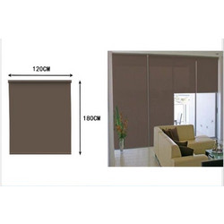 Ρόλερ Σκίασης Μερικής Συσκότισης 120x180cm Brown