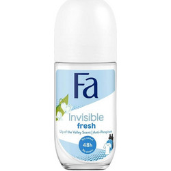 Fa Invisible Fresh Lily Of The Valley Αποσμητικό Roll On 48h 50ml