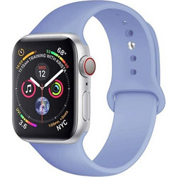 WiWu Elastic Rubber Λουράκι Σιλικόνης Lilac (Apple Watch 42 / 44 / 45mm)