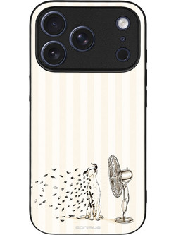 Sonique Stripe Stories Series Θήκη με Σχέδιο «Cool Dog» (iPhone 17 Pro)
