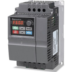 Inverter ρυθμιστής στροφών DELTA VFD015EL 43A 1,5KW με δυνατότητα κυκλικής εναλλαγής αντλιών και ενσωματωμένο ποτενσιόμετρο για την ρύθμιση των στροφών - VFD015EL43A