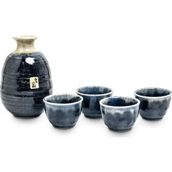 Σετ Sake Beige Black (260/50ml)