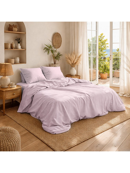 Κουβέρτα Πικέ Υπέρδιπλη Solid Classic English Rose Cotton Dimcol (225x270) 1Τεμ