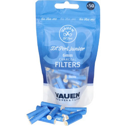 VAUEN - Φίλτρα Ενεργού Άνθρακα Dr Perl Junior The Blue Ones 6mm (50 τεμάχια)