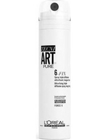 L'Oreal Professionnel Tecni Art Pure 6-Fix Λακ Μαλλιών Πολύ Δυνατό Κράτημα 250ml