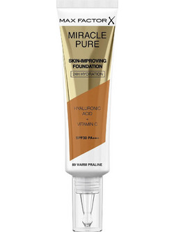 Max Factor Miracle Pure Skin 89 Warm Praline Liquid Foundation SPF30 30ml