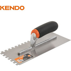 Kendo 45307 Σπάτουλα Πλακάδων με Δόντια 0.7x120x280mm