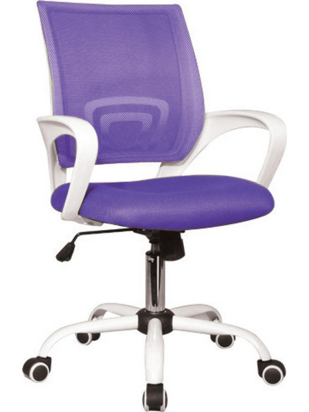 Woodwell BF2101-S Καρέκλα Γραφείου με Στήριξη Μέσης και Ανάκλιση Μωβ EO254,2S