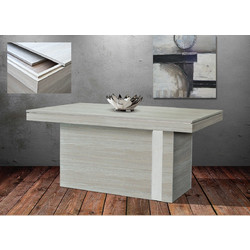 Τραπέζι Roma 170x90+50cm Μελαμίνη Με Επιλογή Χρώματος
