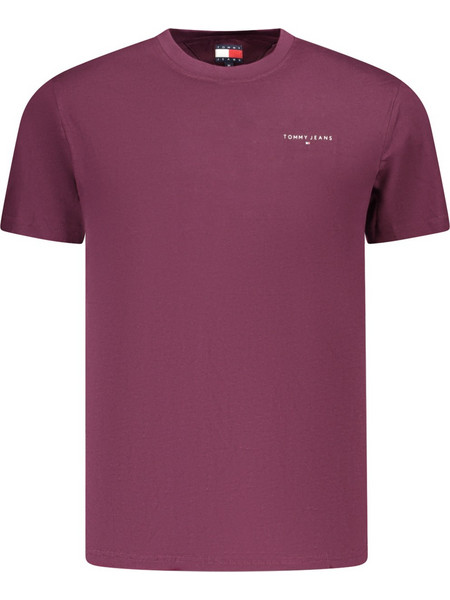 TOMMY HILFIGER MEN'S SHORT-SLEEVE T-SHIRT PURPLE Μοβ
