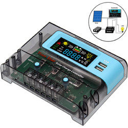 Ρυθμιστής Φόρτισης Ηλιακού Πάνελ PWM 12/24V 30A με Ψηφιακή Οθόνη και 2 Θύρες USB-A TS2430Z Tian Star