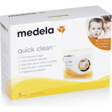Medela - Quick Clean Σακουλάκια αποστείρωσης μικροκυμάτων 5τμχ