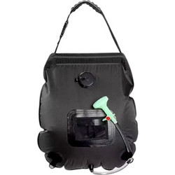 Φορητή ηλιακή ντουζιέρα camping - YB4003 - 20L - 181727 - Black - 0047036